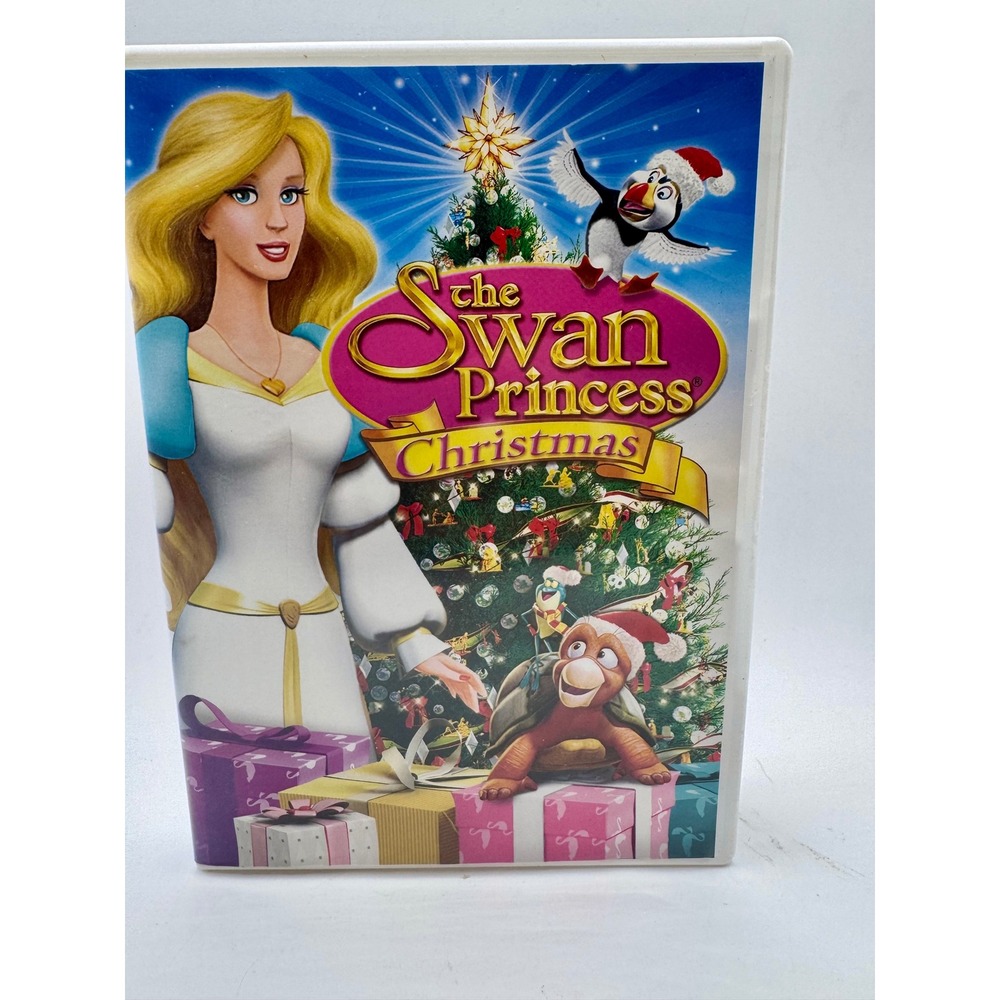 The Swan Princess Christmas DVD White Case 2012 Animated Holiday Musical PG Sony